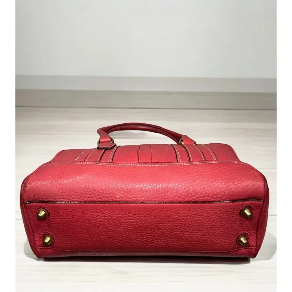 Y2K Coach 10526 Hamilton Pebble Leather Satchel Bag